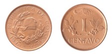 Colombia 1 Centavo, 1967-1978, KM #205a, VF-Very Fine
