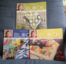 Missouri Star Quilt Co. BLOCK Idea Book Quilting Books Lot of 3 2014