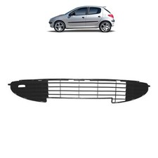 Gitter Blende Stoßstange vorne Mitte für PEUGEOT 206 ab 1998 OE 7414P1