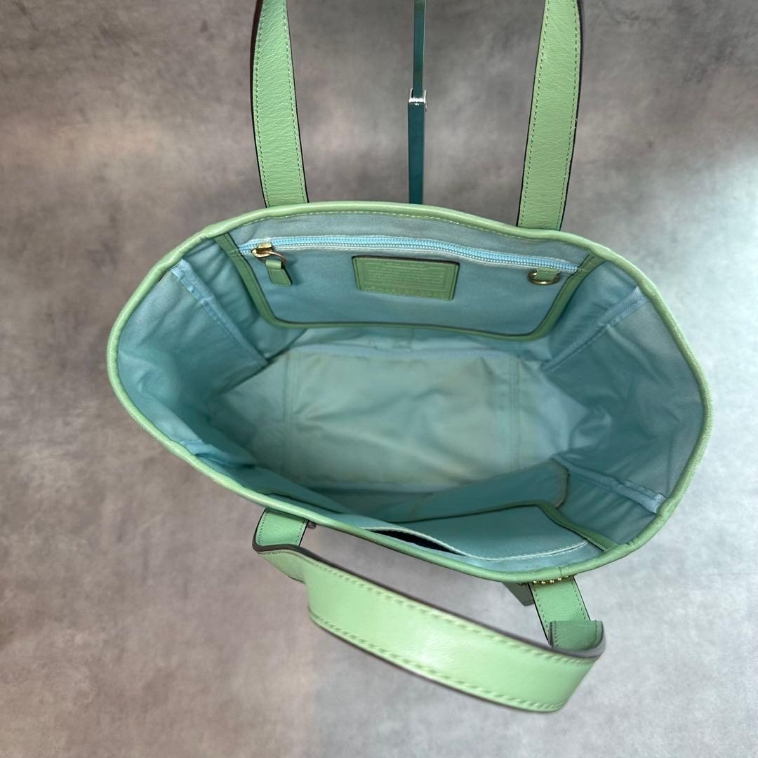Coach Limited Edition Bonnie Cashin Graphic Sky Blue Large Tote