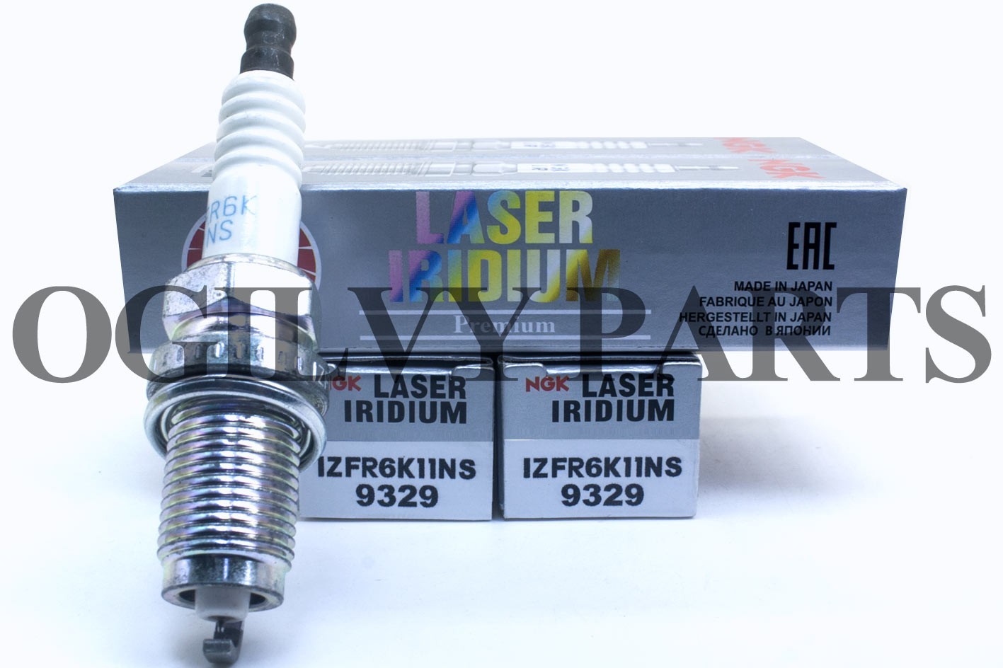 NGK Laser Iridium Spark Plugs IZFR6K11NS 4 For Accord Civic CRV Acura #9329 JP