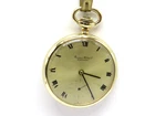 Vintage Roamer Swiss made pocket watch gold plated case very good cond & working