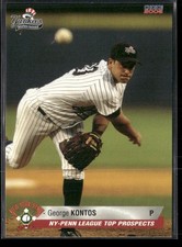 George Kontos 2006 New York Penn League Top Prospect Set