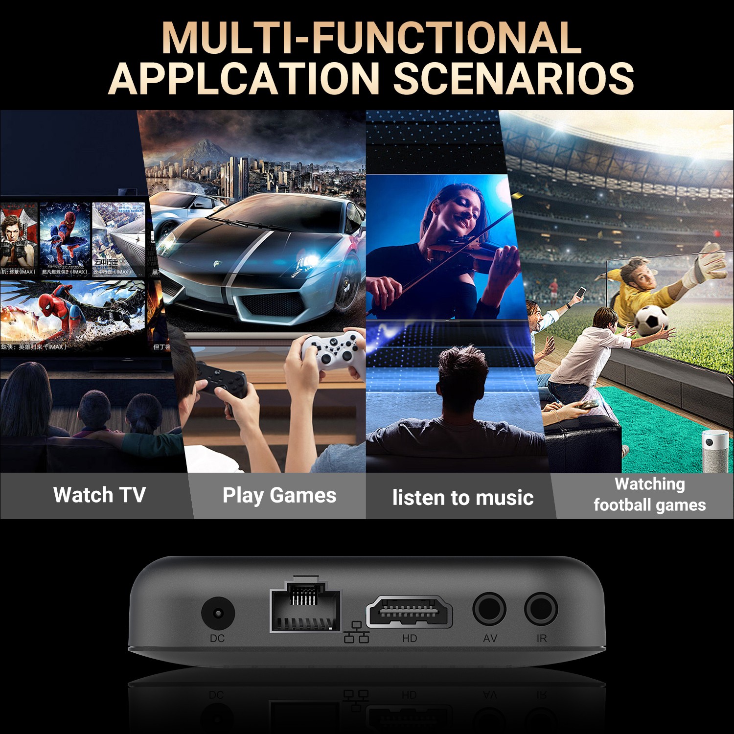 2026 NEW Smart TV BOX Android14 Quad-core 2+32GB 2.4G/5G WIFI6 Media Player AU — image 6