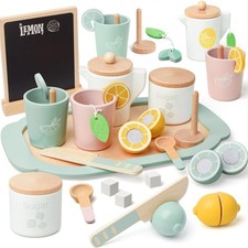 Lemonade Stand for Tea Set Pretend Play Toys Tea Party Set Lemonade Stand Sup...