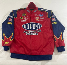Vintage Jeff Gordon DuPont NASCAR Racing Jacket Red Blue XXL