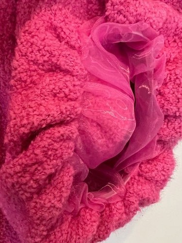 Habitual Girl Pink Puffy Sleeve Sweater Top Size 16 Years - Picture 7 of 7