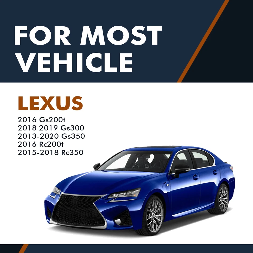 Par de 2 amortiguadores traseros para Lexus GS350 2013-2020 base tracción trasera Foto 2 de 3