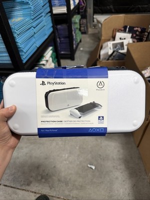 PowerA White Hard Shell Padded Carrying Case for PlayStation Portal Console