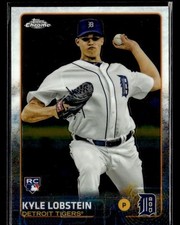 2015 Topps Chrome #159 Kyle Lobstein Rookie Card Detroit Tigers