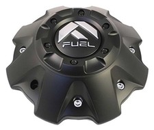 Fuel Wheels Matte Black Custom Center Cap Set of One 1  1001-63B 5-6 LUG