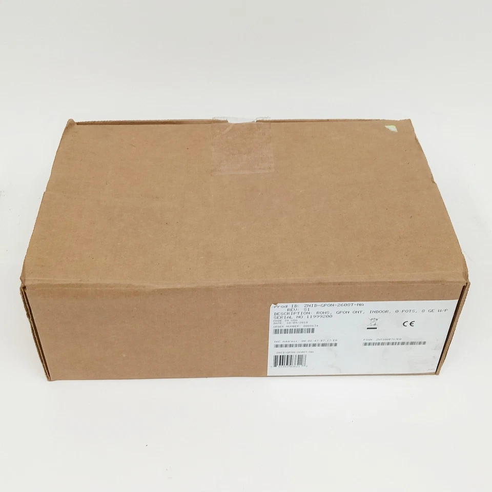 Zhone ZNID-GPON-2608T-NA GPON ONT, Indoor, 0xPOTS, 8xGE POE - Image 2 of 4