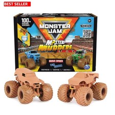 Monster Jam Mystery Mudders 2-pk Trucks Official 164 Die-cast Vehicles Wash Monster Jam Mystery Mudders 2-pk Trucks Official 164 Die-cast Vehicles Wash