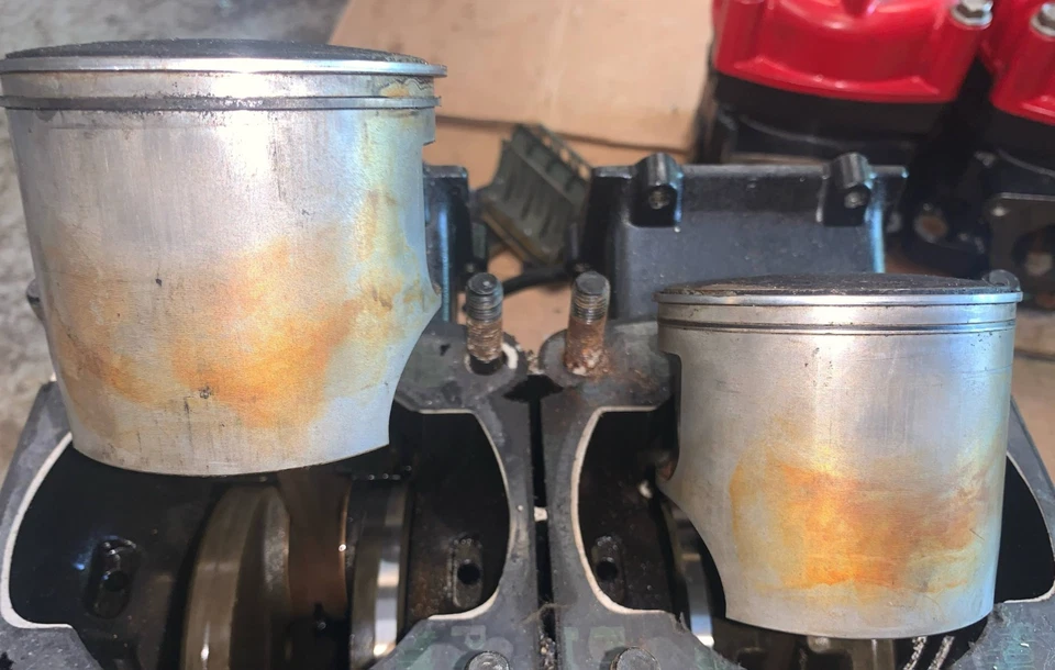 Polaris Virage Freedom 700 cárter cigüeñal motor motor cilindros cilindro Foto 3 de 4