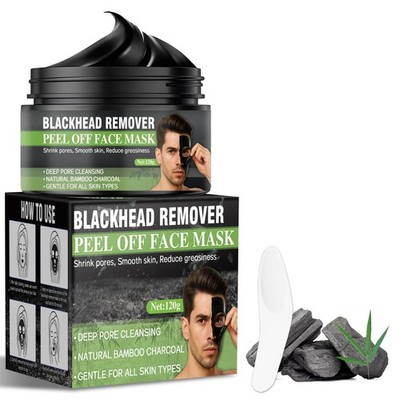 Aarovibe Mitesser Entferner Maske, Bambuskohle Peel Off 120 g (1er Pack) 