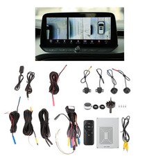 ⁺360 Degree Surrounding Camera System Waterproof Night Vision 170° Wide Angle