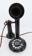 Restored Western Electric Dial Candlestick Phone With Subset Original Paint