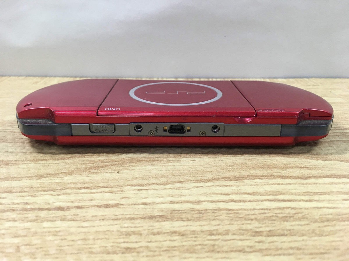 GD7660 With Defects - PSP-3000 RADIANT RED SONY PSP Console