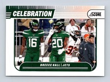 Breece Hall 2024 Score Celebration End Zone C-BHL New York Jets