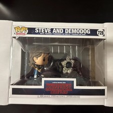 Buy Funko Pop! Moments: Stranger Things - Steve and Demodog #728