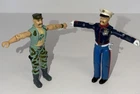 VTG G.I. Joe Gung-Ho V1 & 1987 Gung Ho V2 New O-Rings READ! Lot Of 2 Figures