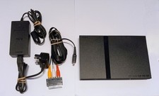 Sony Playstation 2 (PS2) Slim - Black - SCPH 77003 Console Tested Working