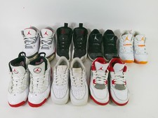 LOT (7) Nike Jordan Girls Boys XI 3 13 Air Force 1 4 6 Rings US Sizes 1-2 Shoes