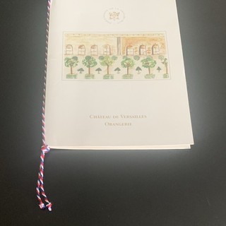 Menu E. Macron Château de Versailles Orangerie 2021 diners des grands chefs