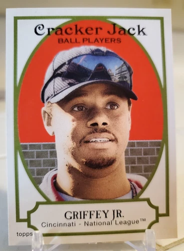 2005 Topps KEN GRIFFEY JR Cracker Jack Ball Players Insert Card #5 MARINERS HOF