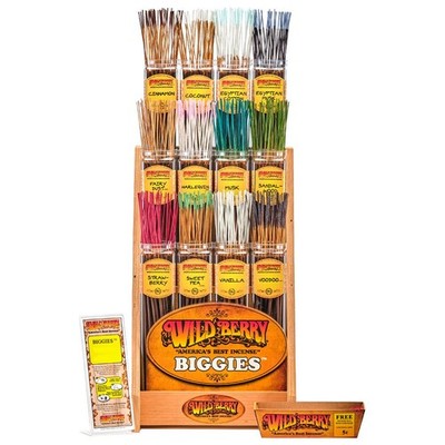 50x Full Bundle - Wild Berry BIGGIES 19'' Incense Sticks - BUY 1 GET 1 25% OFF!
