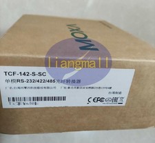 1x new MOXA TCF-142-S-SC Fiber optic converter