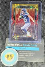Tyler Lockett 2024 Panini Obsidian #177 FOTL Molten Lava SSP 3/14 Seahawks 
