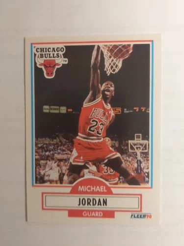 1990-91 Fleer - Michael Jordan #26 Ver. 1