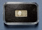 2023 Silver (999) Proof Stamped Jersey 50p Ingot. 2.5g.  Charles III Coronation