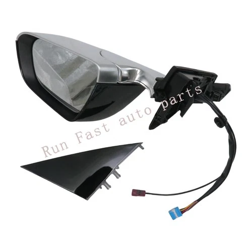 Black Right Passenger Side Mirror Heated Power Fold For Tesla Model 3 2017-2023
