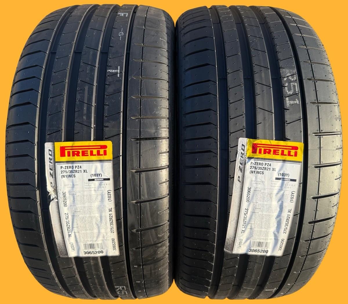 pp-「p」4枚 Set of TWO BRAND NEW 275/40R22 Pirelli P Zero PZ4 PNCS Noise デュエルマスターズ
