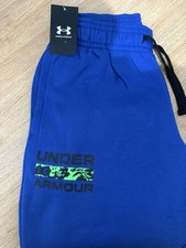 Under Armour Men's Rival Fleece Joggers Medium Blue