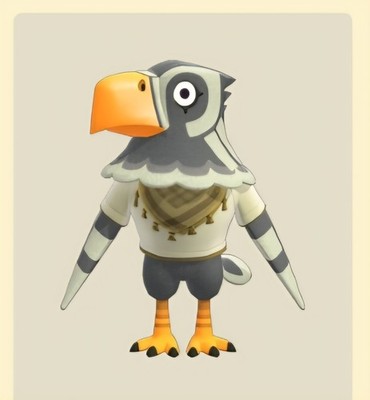 Quetzal / Avery #140 für Animal Crossing Amiibo Nfc Karte