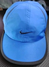 NIKE FEATHERLIGHT DRI-FIT Toddler Ball Cap Blue  Black Adjustable Lightweight