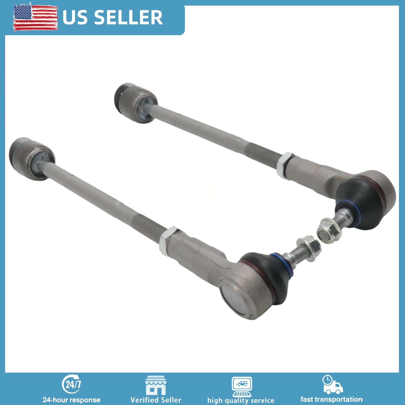 For 321589 Maserati Quattroporte 2003-2012 Front Inner & Outer Tie Rod End Kit