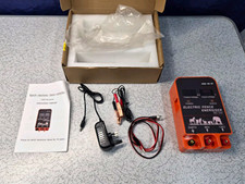 10 miles AC Power Electric Fence Charger Energizer 2 Joules 8-12KV 2in1 LCD
