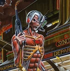 Vtg 1986 IRON MAIDEN Album SOMEWHERE IN TIME Record 1ST PRESS OG VINYL is MINT!!