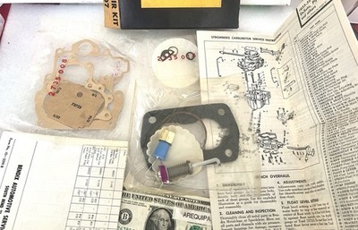 Stromberg Carburetor Repair Kit 1955-1956 Dodge, DeSoto, Plymouth Bendix 381607