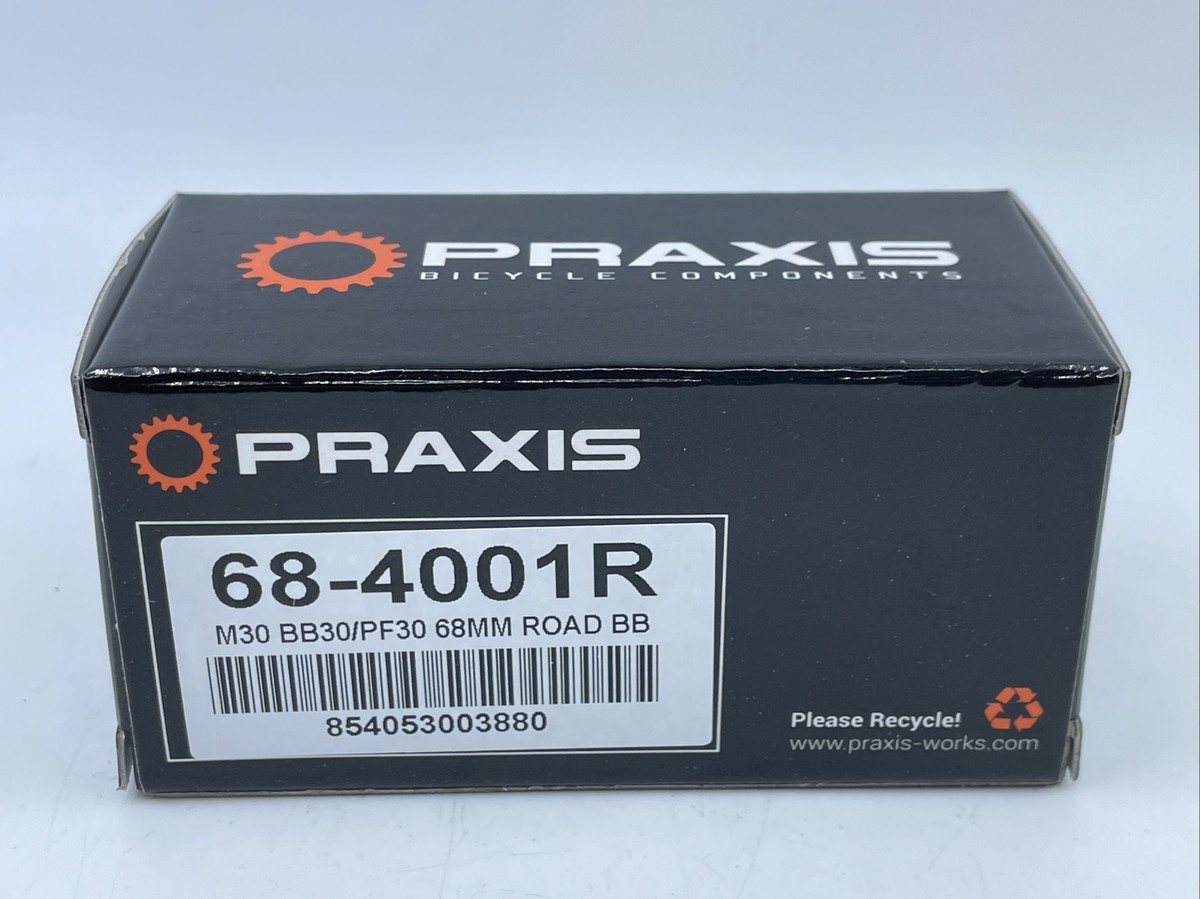 未使用 Praxis PF30 (68-3101) ボトムブラケット Amazon.com : Praxis BB M30 – Road 68 mm BB30/PF30 – R Collet
