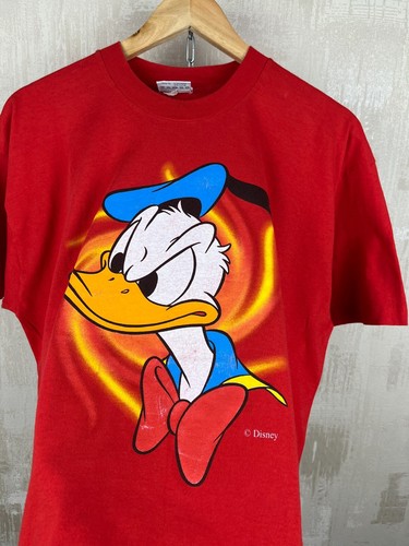 90's Donald Duck Walt Disney Comics Single Stitch Men's T-shirt Size fits to M-L - Picture 7 of 15