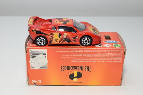 B63 1:43 BBURAGO BURAGO MCA CENTENAIRE L'INCREDIBILE DISNEY PIXAR NUOVO CON S... - Foto 7 di 16