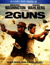 2 Guns (Blu-ray/DVD) VERY GOOD, NO DIGITAL CODE