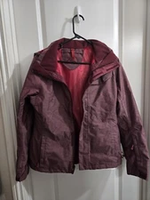 The North Face Helata Triclimate Jacket Women's Burgundy Red Size M