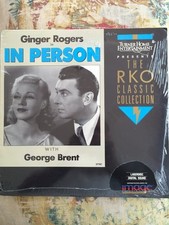 Ginger Rogers in "In Person" with George Brent -Laserdisc RKO Classic Collection