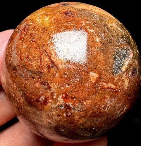 109g WOW! NATURAL RARE PIETERSITE CRYSTAL Pietersite SPHERE BALL HEALING r744 - Picture 5 of 8